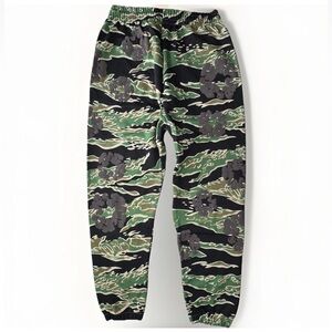 Denim Tears Camo Tiger Sweatpants L NWT Green Black Joggers Streetwear